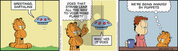 Garfield - Thursday July 16, 2020 Comic Strip