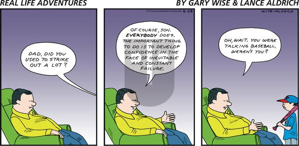 Real Life Adventures on Sunday June 28, 2015 Comic Strip