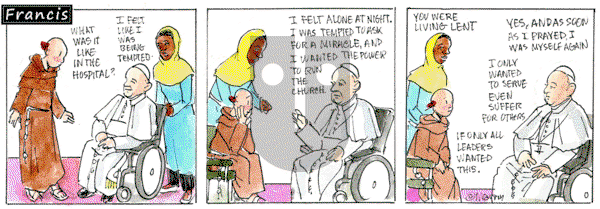 Francis on Thursday March 20, 2025 Comic Strip