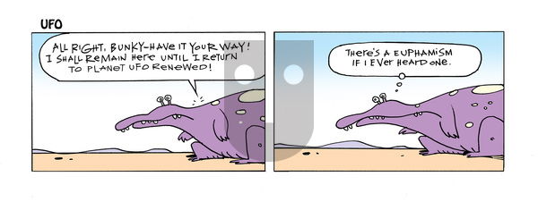 UFO on Thursday February 13, 2025 Comic Strip