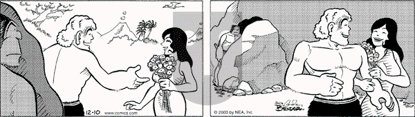 Alley Oop on Wednesday December 10, 2003 Comic Strip