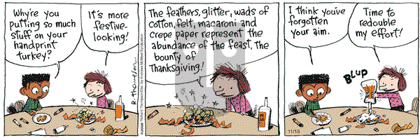 Cul de Sac on Thursday November 15, 2018 Comic Strip