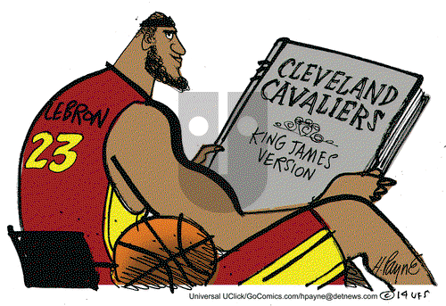Henry Payne on Monday July 14, 2014 Comic Strip