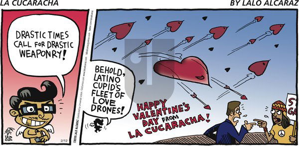 La Cucaracha - Sunday February 12, 2012 Comic Strip