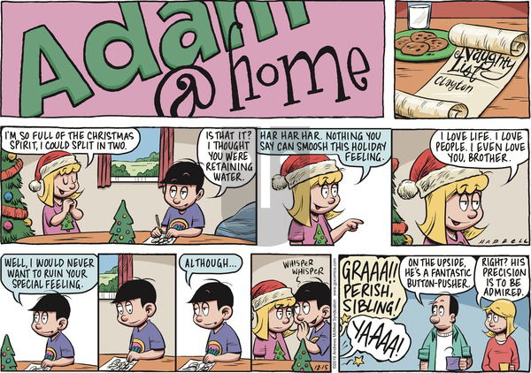 Adam@Home on Sunday December 15, 2019 Comic Strip