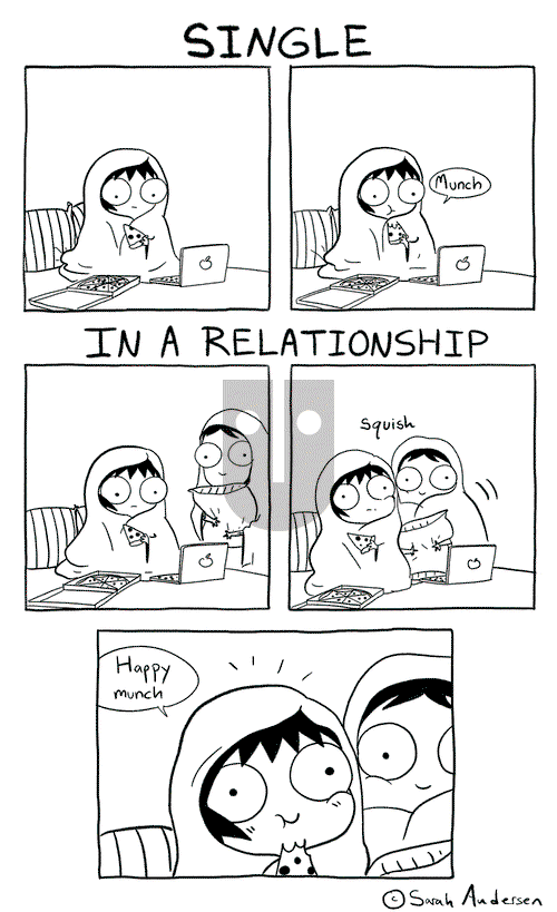 Sarah's Scribbles - Saturday January 9, 2016 Comic Strip