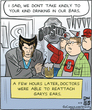 Brevity on Saturday April 13, 2013 Comic Strip