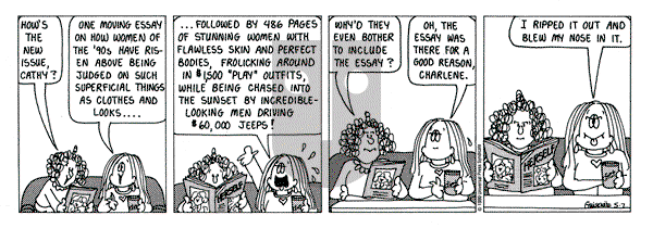 Cathy Classics on Monday May 7, 1990 Comic Strip