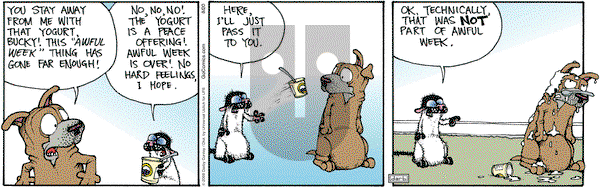 Get Fuzzy on Saturday August 20, 2011 Comic Strip