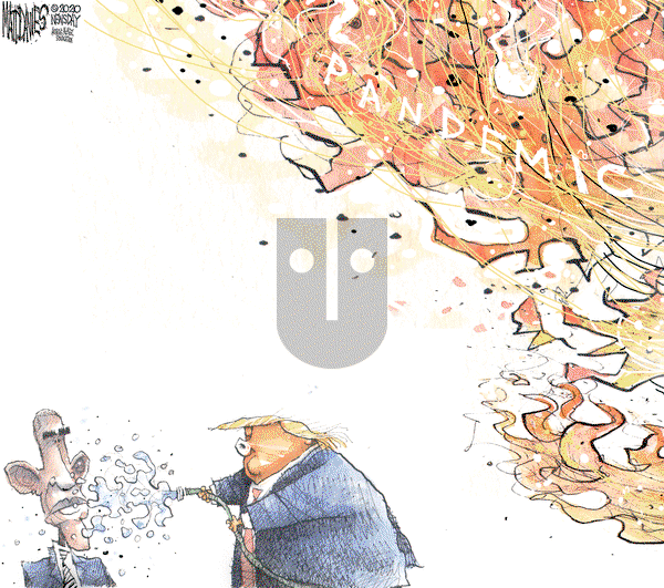 Matt Davies on Monday May 18, 2020 Comic Strip