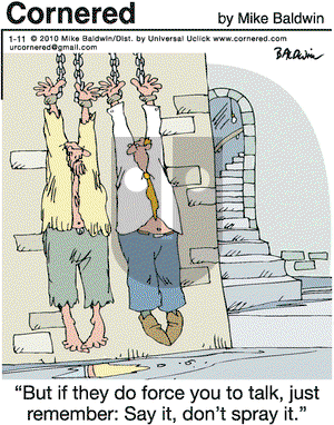 Cornered on Monday January 11, 2010 Comic Strip