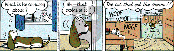 Fred Basset on Thursday October 24, 2019 Comic Strip