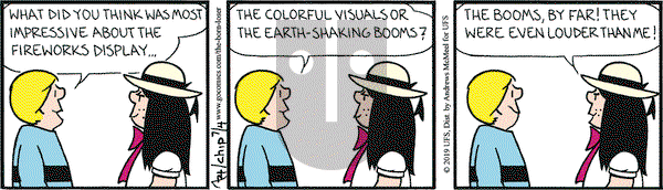 The Born Loser on Thursday July 4, 2019 Comic Strip