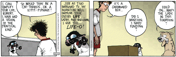 Get Fuzzy - Thursday January 16, 2014 Comic Strip