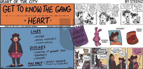 Heart of the City on Sunday March 24, 2024 Comic Strip