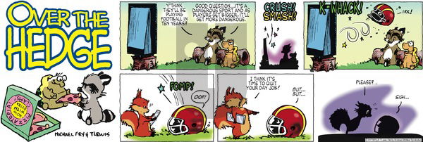 Over the Hedge on Sunday October 1, 2017 Comic Strip