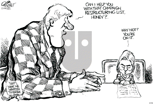 Pat Oliphant on Wednesday February 13, 2008 Comic Strip