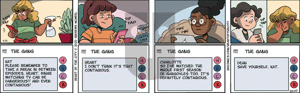 Heart of the City - Friday April 26, 2024 Comic Strip