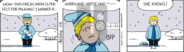 The Born Loser on Tuesday February 8, 2011 Comic Strip