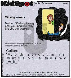 KidSpot - Thursday December 6, 2018 Comic Strip