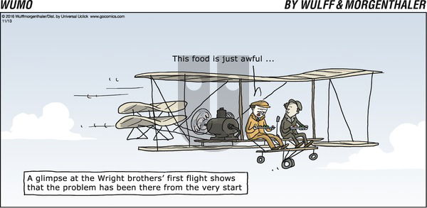 WuMo on Sunday November 13, 2016 Comic Strip