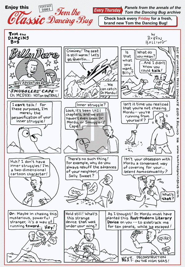 Tom the Dancing Bug on Thursday December 7, 2017 Comic Strip
