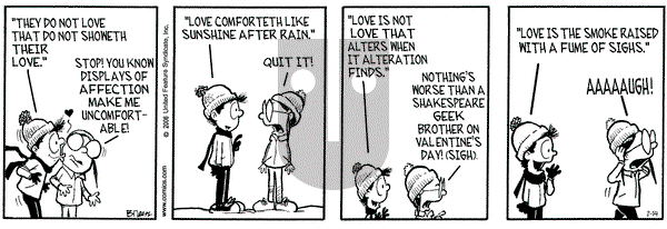 Grand Avenue on Tuesday February 14, 2006 Comic Strip