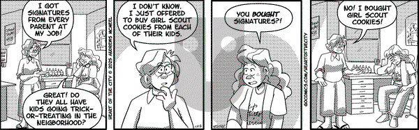 Heart of the City on Friday October 17, 2025 Comic Strip