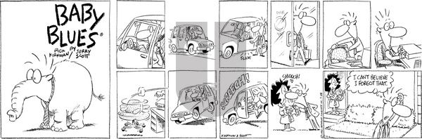 Baby Blues on Sunday July 25, 1993 Comic Strip