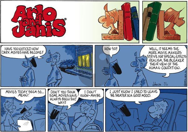 Arlo and Janis on Sunday July 11, 2004 Comic Strip