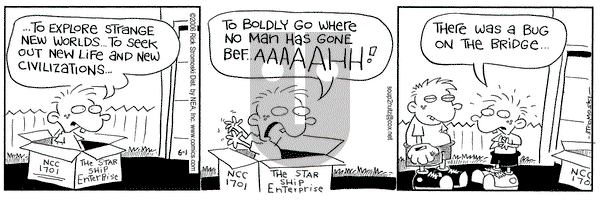 Soup to Nutz - Old on Thursday June 1, 2006 Comic Strip