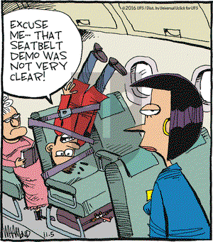 Reality Check on Saturday November 5, 2016 Comic Strip