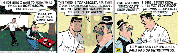 Rip Haywire on Thursday August 11, 2016 Comic Strip