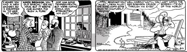 Alley Oop on Saturday August 2, 1947 Comic Strip