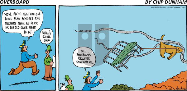 Overboard on Sunday December 11, 2011 Comic Strip