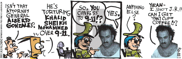 La Cucaracha on Wednesday March 28, 2007 Comic Strip