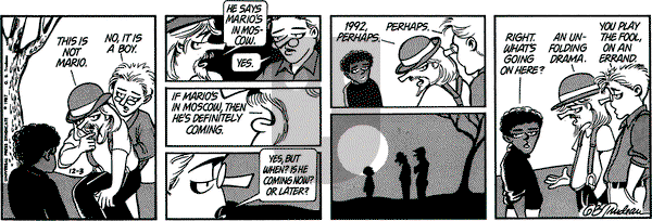 Doonesbury on Tuesday October 29, 1991 Comic Strip