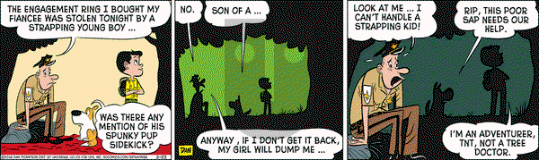 Rip Haywire on Wednesday March 23, 2016 Comic Strip