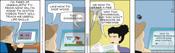 Nancy on Monday May 4, 2020 Comic Strip