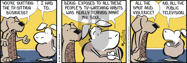 DeFlocked on Tuesday September 26, 2017 Comic Strip