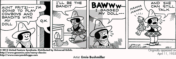Nancy Classics on Friday November 10, 2017 Comic Strip