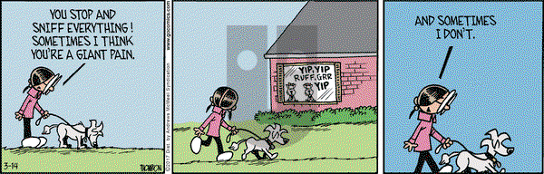 Grand Avenue on Tuesday March 14, 2017 Comic Strip