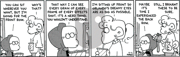 FoxTrot on Tuesday December 16, 2003 Comic Strip
