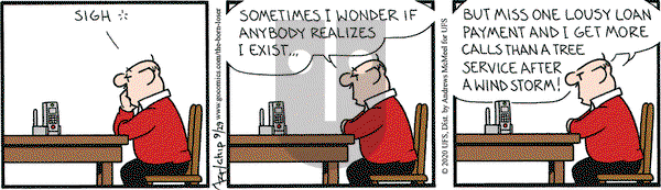 The Born Loser on Tuesday September 29, 2020 Comic Strip