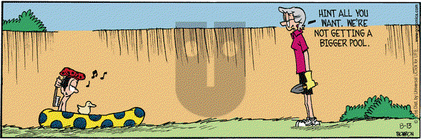 Grand Avenue on Saturday August 13, 2016 Comic Strip