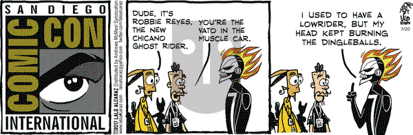 La Cucaracha on Thursday July 20, 2017 Comic Strip