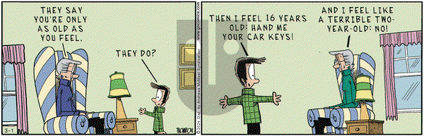 Grand Avenue on Friday March 1, 2024 Comic Strip