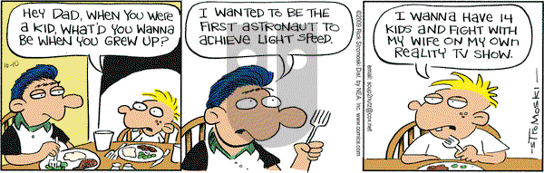 Soup to Nutz - Old on Saturday October 10, 2009 Comic Strip