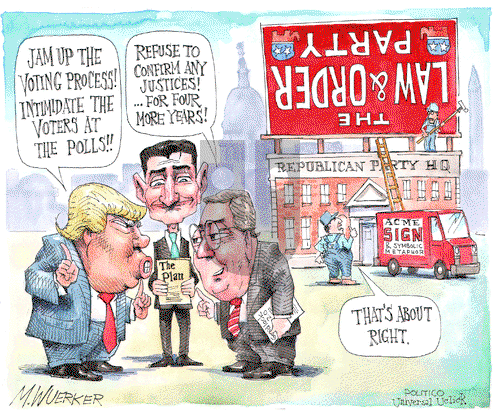 Matt Wuerker on Friday October 28, 2016 Comic Strip