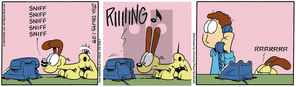 Garfield on Thursday January 29, 2009 Comic Strip